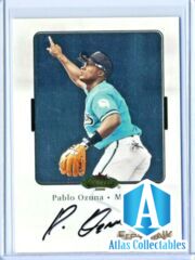2000 Fleer Showcase Fresh Ink #30 Pablo Ozuna Autograph Auto